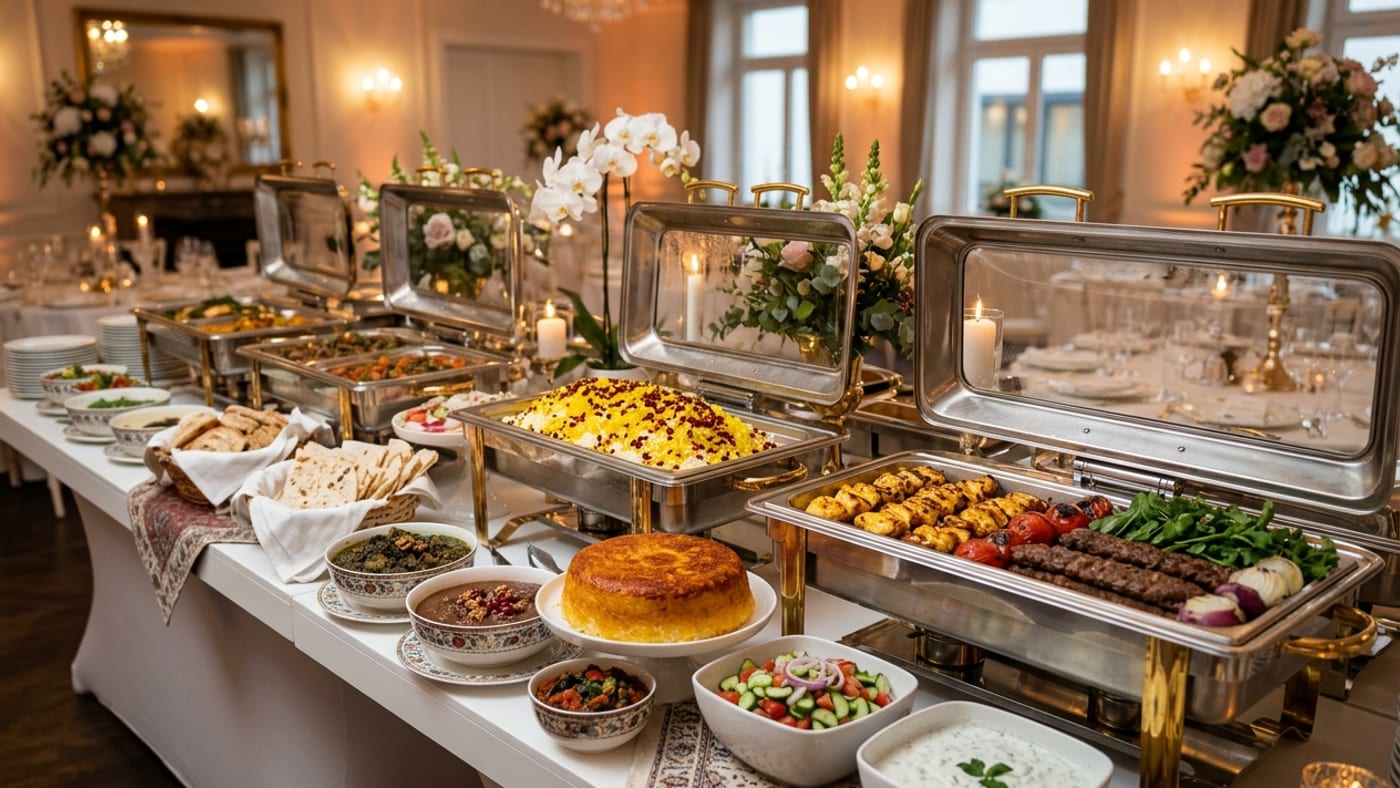 Persisches Catering Köln – festliches Buffet