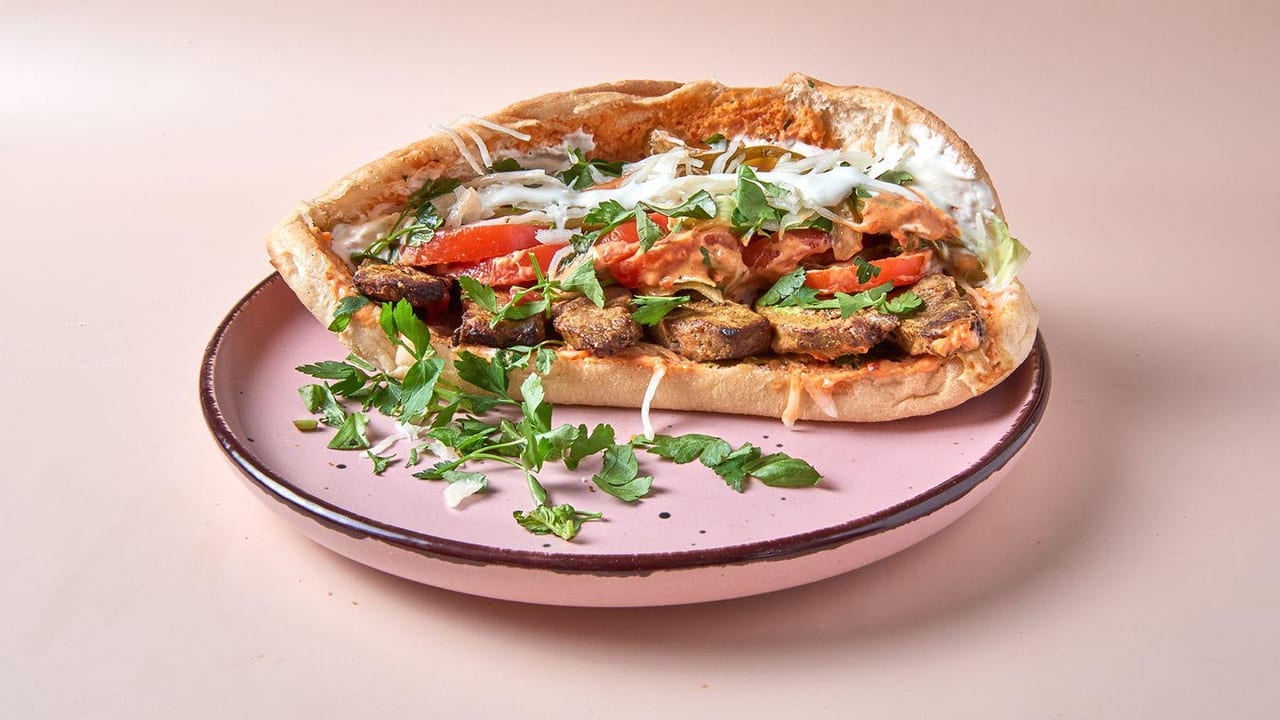 Persisches Sandwich Zaban mit Kalbszunge im Pars Restaurant Köln